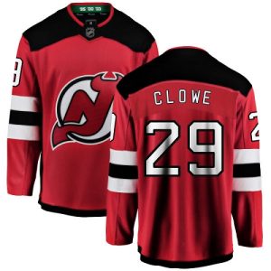 Herren New Jersey Devils Eishockey Trikot Ryane Clowe #29 Breakaway Rot Fanatics Branded Heim